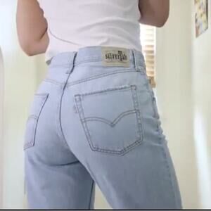 Levi's Silver Tab 94 BAGGY SILVERTAB JEANS Size 30 x 31